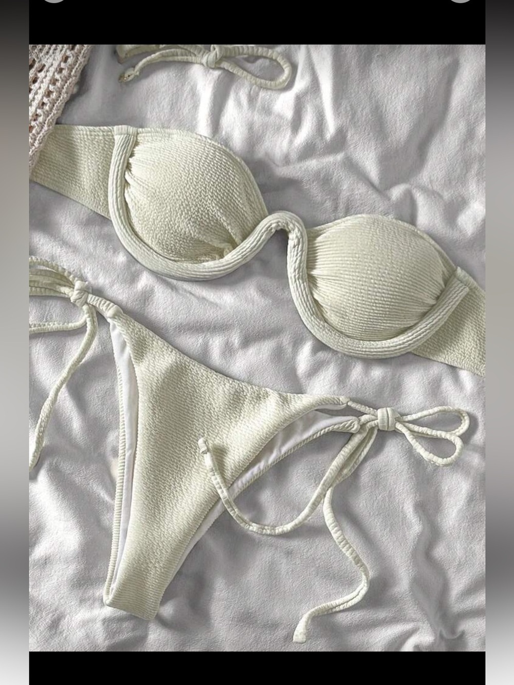 Chic Cream Bikini Set